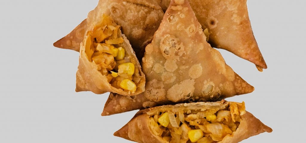 Chicken and Sweetcorn Samosa